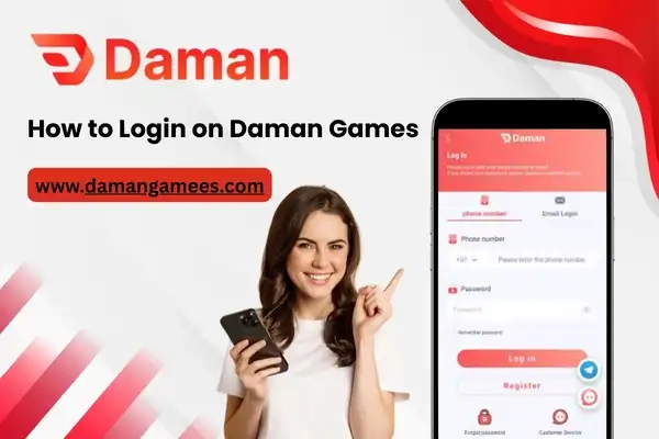 Daman Games Login step by step visual guide on mobile and desktop for Indian users 2026